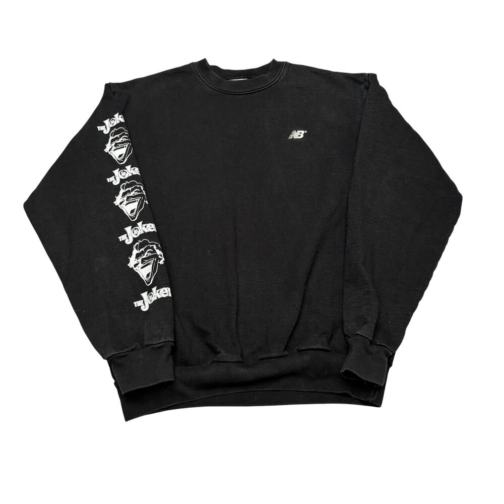 Stray Rats New Balance Joker Sweatshirt Men's Medium Batman Streetwear USA